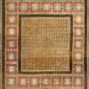 antique geometric art deco american hooked rug 49529 Nazmiyal