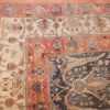 large blue background antique bidjar persian rug 50217 corner Nazmiyal