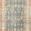 large blue background antique bidjar persian rug 50217 Nazmiyal