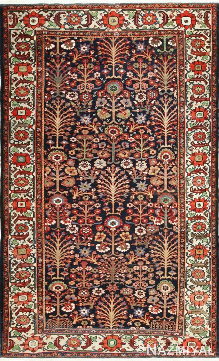 tree of life antique malayer persian rug 49527 Nazmiyal