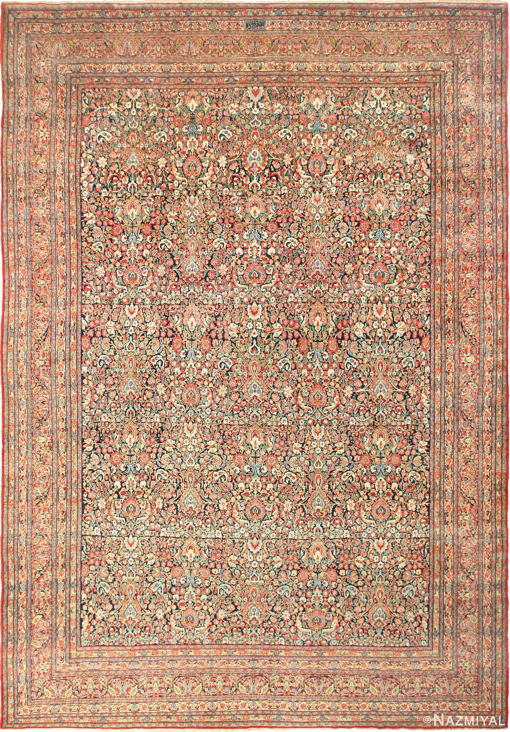 Antique Persian Khorassan Rug 49517 Nazmiyal