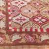 antique square french aubusson rug 47138 part Nazmiyal