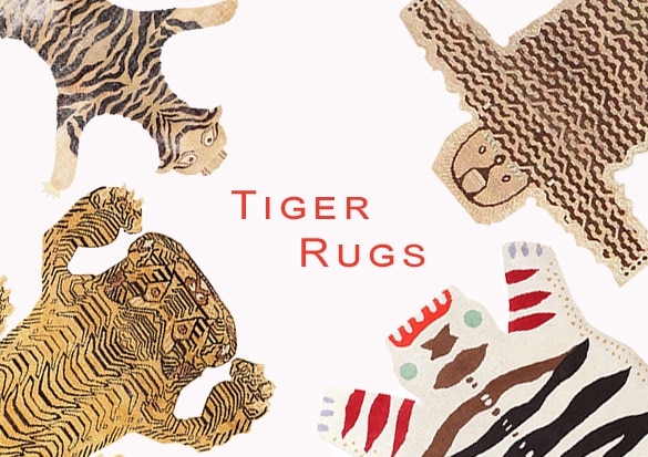 Vintage Tiger Rug at 1stDibs  vintage tiger rug, tiger rugs