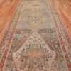 antique blue background malayer persian runner rug 49626 field Nazmiyal