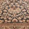 antique navy background khorassan persian rug 49655 heart Nazmiyal