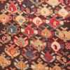 antique tribal kuba caucasian runner rug 49643 shapes Nazmiyal