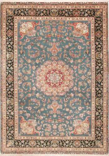 large fine vintage tabriz persian rug 60027 Nazmiyal