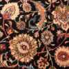 silk and wool fine floral vintage khorassan persian rug 60018 scrolls Nazmiyal