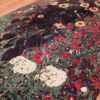 vintage flower garden design scandinavian rug by gustav klimt 49661 side Nazmiyal