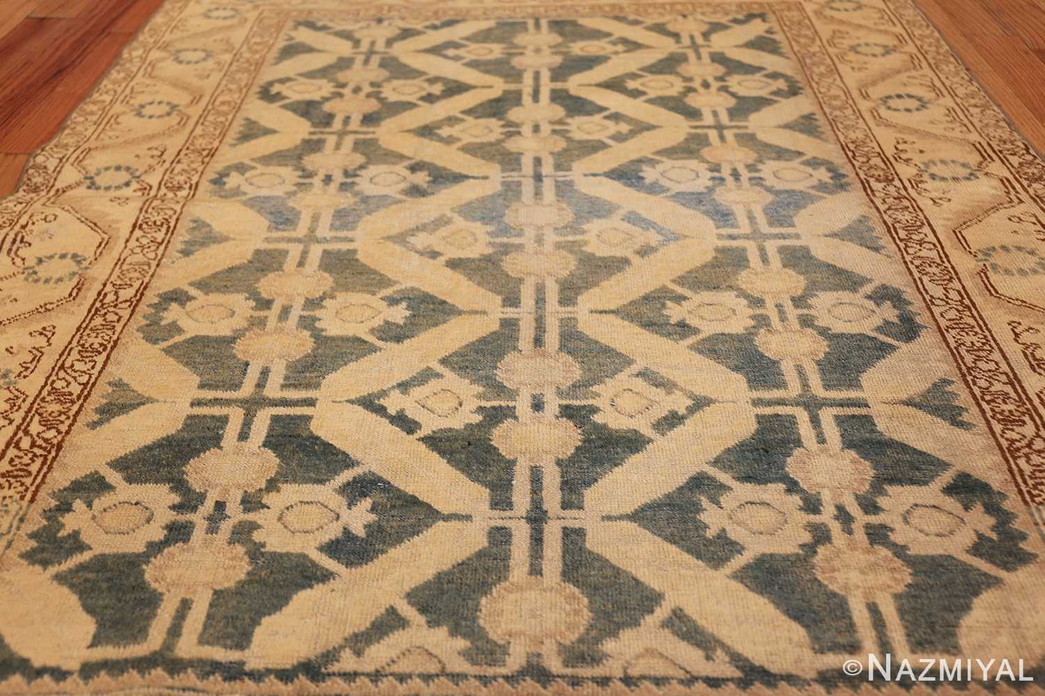 geometric antique tabriz persian rug 49647 field Nazmiyal