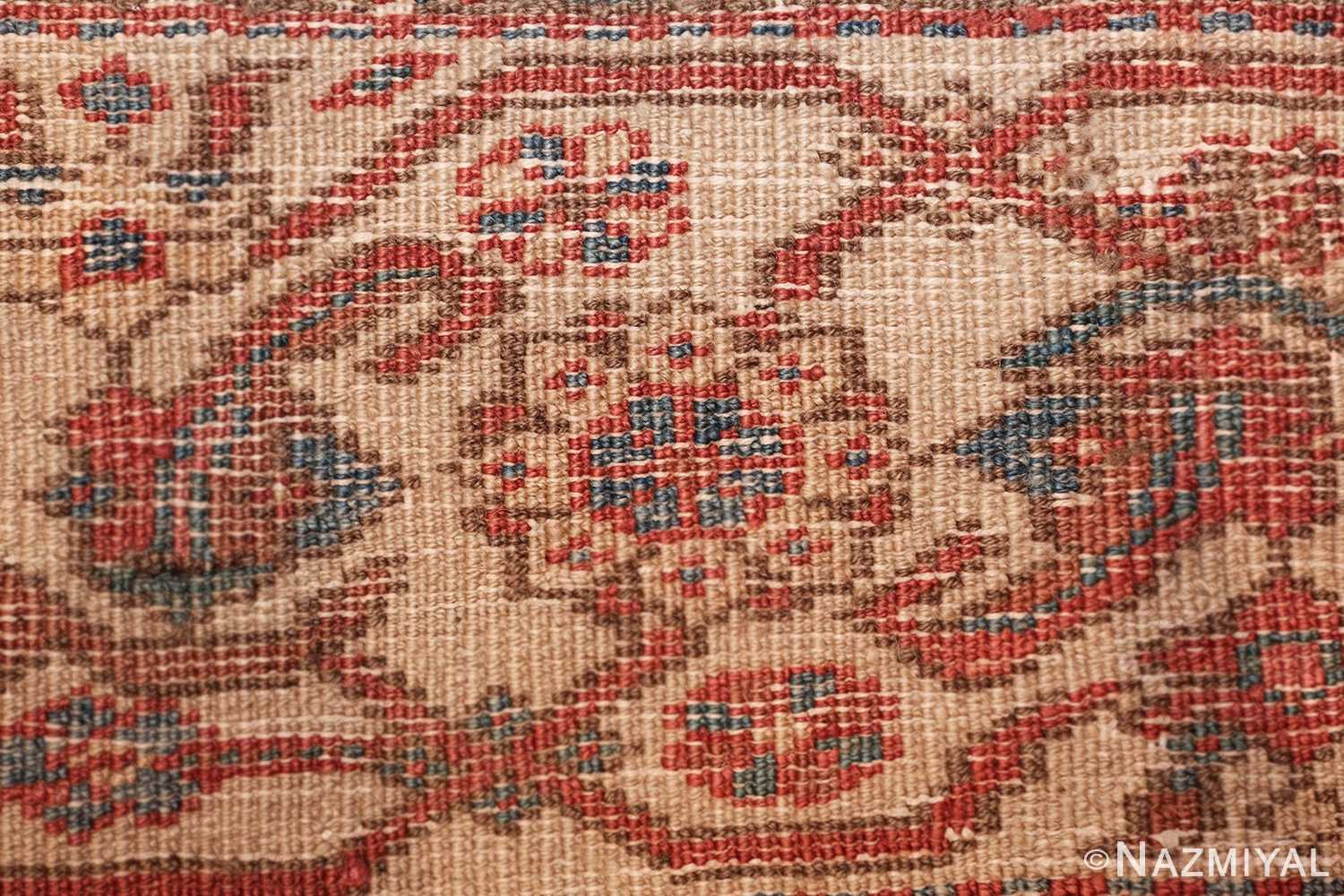 square antique bakshaish persian rug 49656 knots Nazmiyal