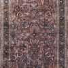 antique purple color persian khorassan rug 49686 Nazmiyal