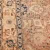 decorative neutral antique room size persian tabriz rug 49666 border Nazmiyal