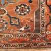 long and narrow antique Persian Tabriz runner rug 49687 corner Nazmiyal