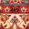 square floral silk and wool vintage tabriz persian rug 60021 signature Nazmiyal