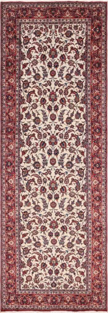 Antique Wide Hallway Gallery Size Persian Isfahan Rug 60045 by Nazmiyal