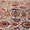 antique sickle leaf design persian tabriz rug 49723 golden Nazmiyal