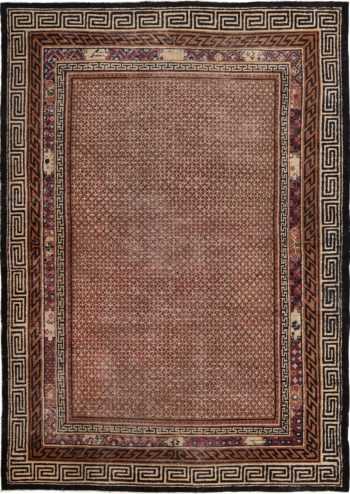 Shabby Chic Antique Room Size Mongolian Rug 49458 by nazmiyal
