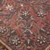 antique pearl and silver persian kerman embroidery 49779 flower Nazmiyal