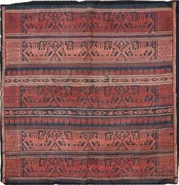 Small Size Antique Tribal African Textile 49780 - Nazmiyal