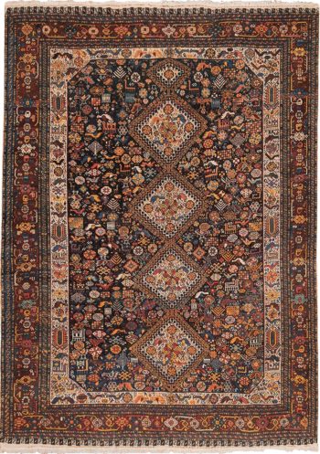 Qashqai Rugs | Antique Qashqai Persian Rug | Nazmiyal