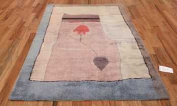 Vintage Paul Klee Arab Song Scandinavian Ege Art Line rug 49785 whole Nazmiyal