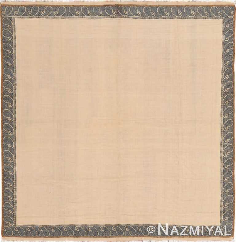 Small Size Antique Indian Paisley Shawl 49781 - Nazmiyal