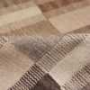 Wide hallway vintage Scandinavian kilim rug by Brita Grahn 49804 geometric pile Nazmiyal