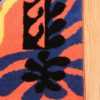 Henri Matisse Mimosa Vintage Rug 49809 Black Blue Border Nazmiyal