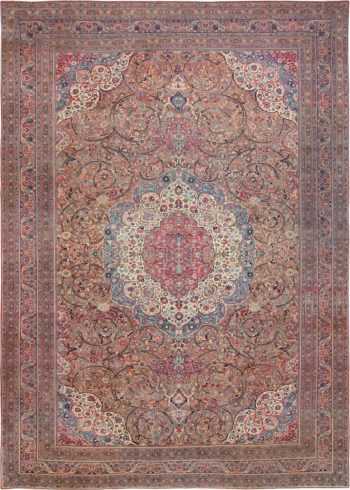 Extremely Fine Large Antique Persian Khorassan Area Rug #49694 by Nazmiyal Antique Rugs