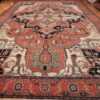 Large Antique Persian Serapi Rug 49742 whole design Nazmiyal