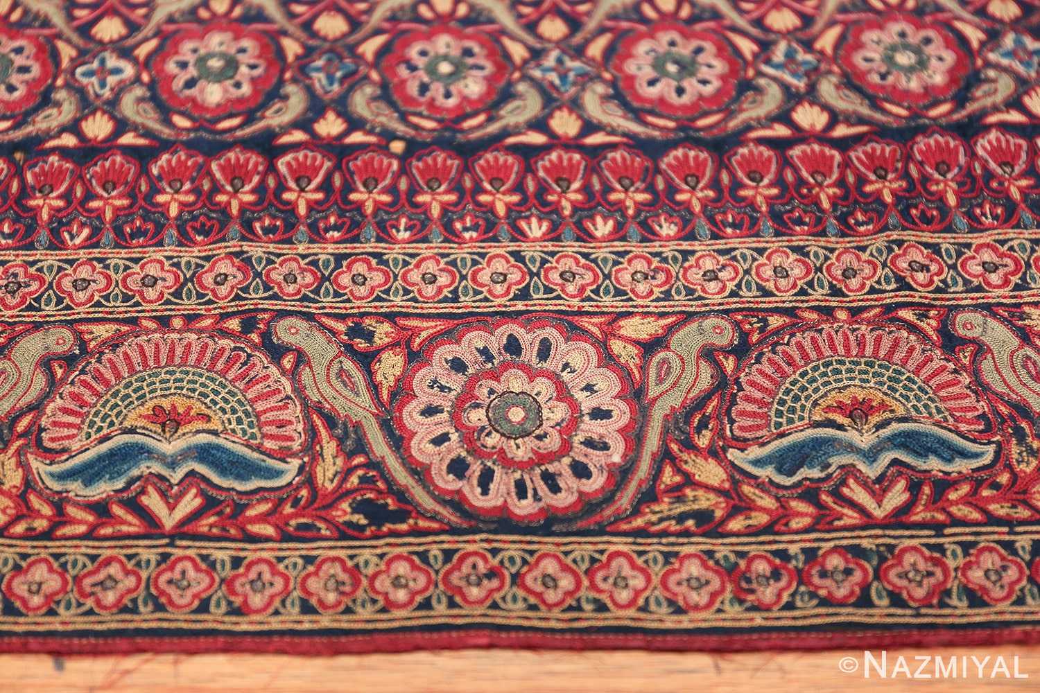 18th Century Indian Embroidery Textile 40364 Nazmiyal Rugs