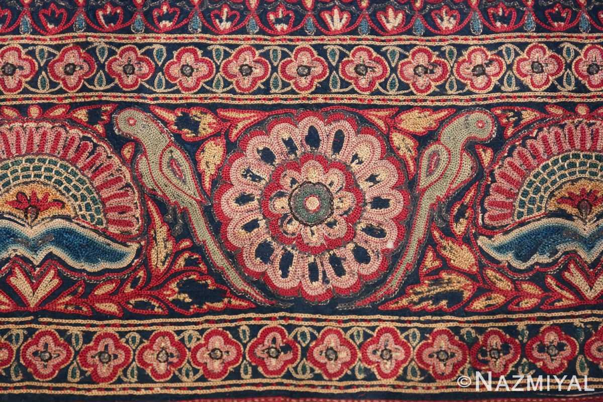 18th Century Indian Embroidery Textile 40364 Nazmiyal Rugs