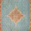 Antique Blue Mid 19th Century French Aubusson Carpet 49908 - Nazmiyal