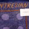 Blue Square Silk and Wool Garo Antreasian Art Rug #49950 - Nazmiyal