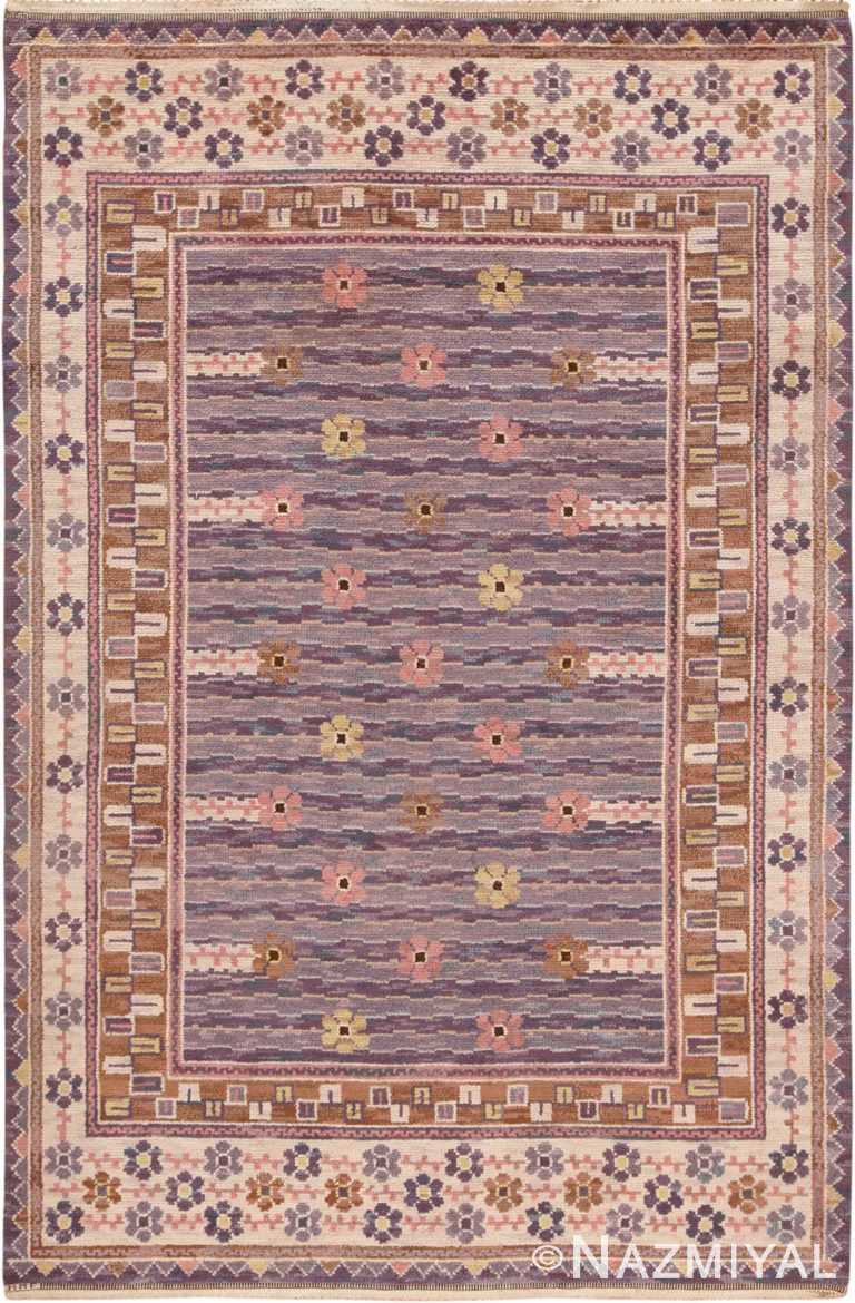 Image of Vintage Pile Scandinavian Marta Maas Steninge Rug #70050 from the collection of Nazmiyal Antique Rugs NYC
