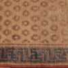 A picture of the border of Antique Shabby Chic Khotan Rug #49969 from Nazmiyal Antique Rugs in NYC