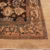 Picture of the Corner Of Brown Antique Persian Malayer Rug #48939 from Nazmiyal Antique Rugs in NYC