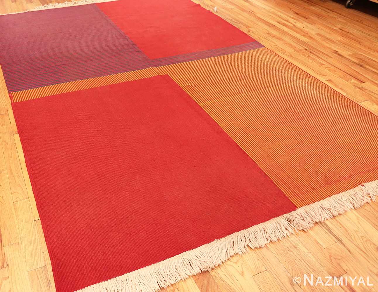 Overall Picture of Vintage French Art Deco Kilim Rug #49930 From Nazmiyal Antique Rugs in NYC