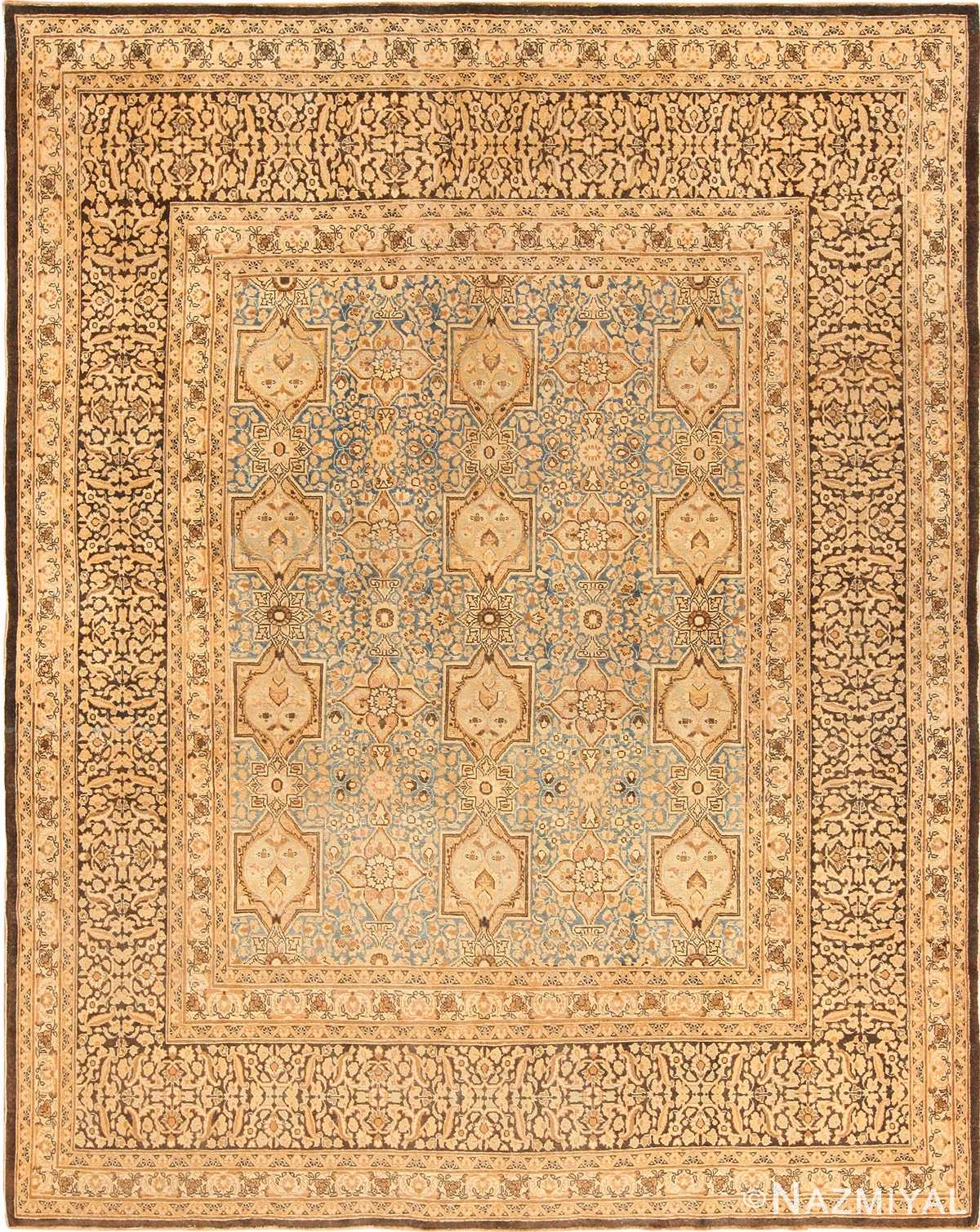 Full view Antique Persian Khorassan rug 70075 by Nazmiyal