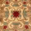 Close-up Antique room size French Art Deco rug 70146 by Nazmiyal