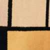Close-up Vintage Scandinavian Piet Mondrian art rug 70147 by Nazmiyal