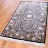 Full Fine Persian silk Qum rug 70117 by Nazmiyal