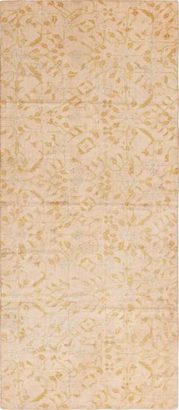 Full Antique Indian cotton Agra rug 49753 by Nazmiyal