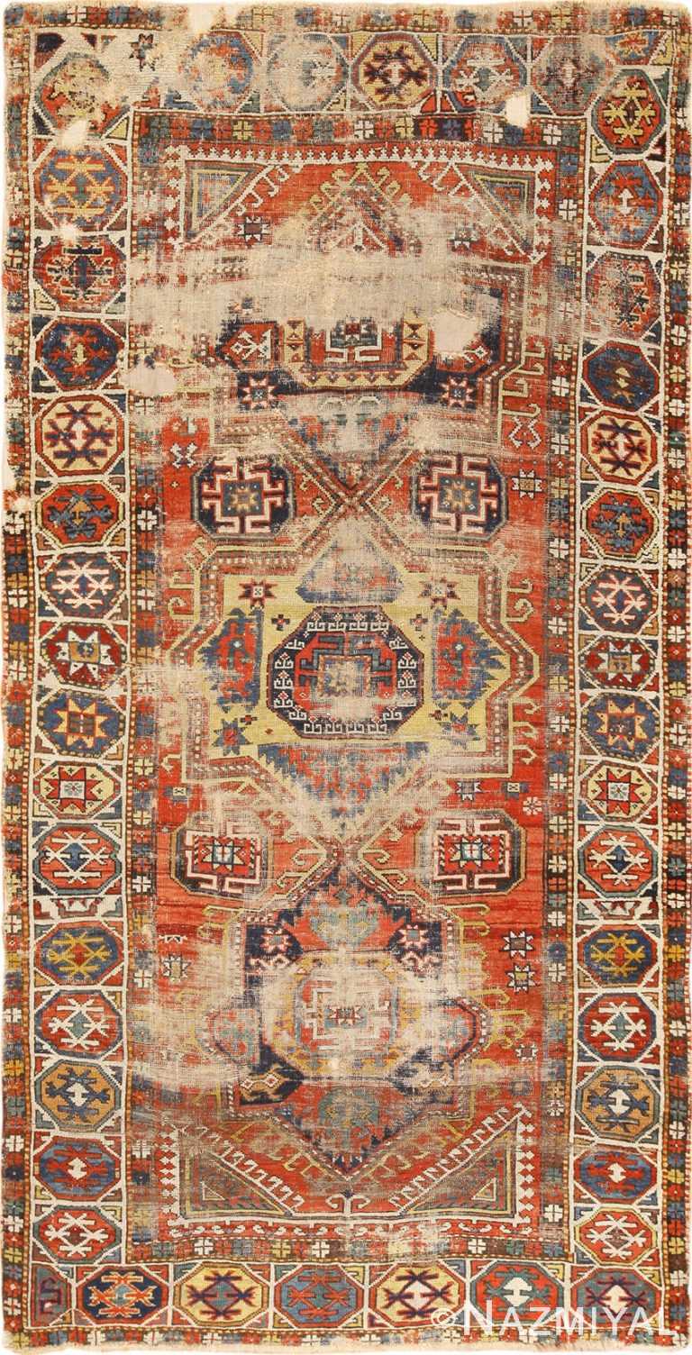 Full Antique Caucasian Kazac rug 70141 by Nazmiyal
