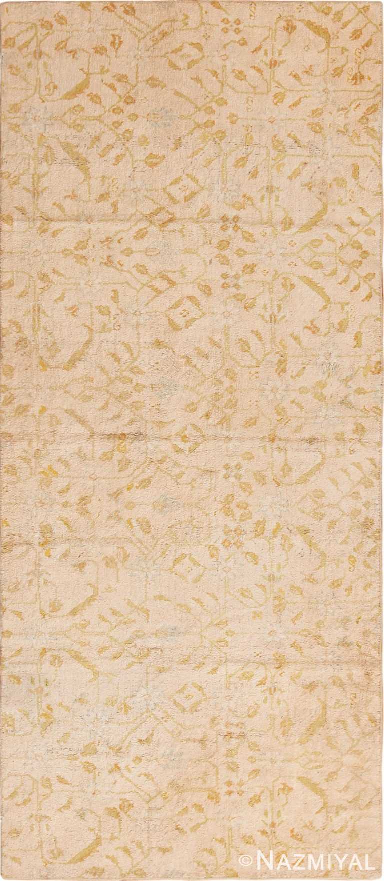 Full Antique Indian cotton Agra rug 49753 by Nazmiyal