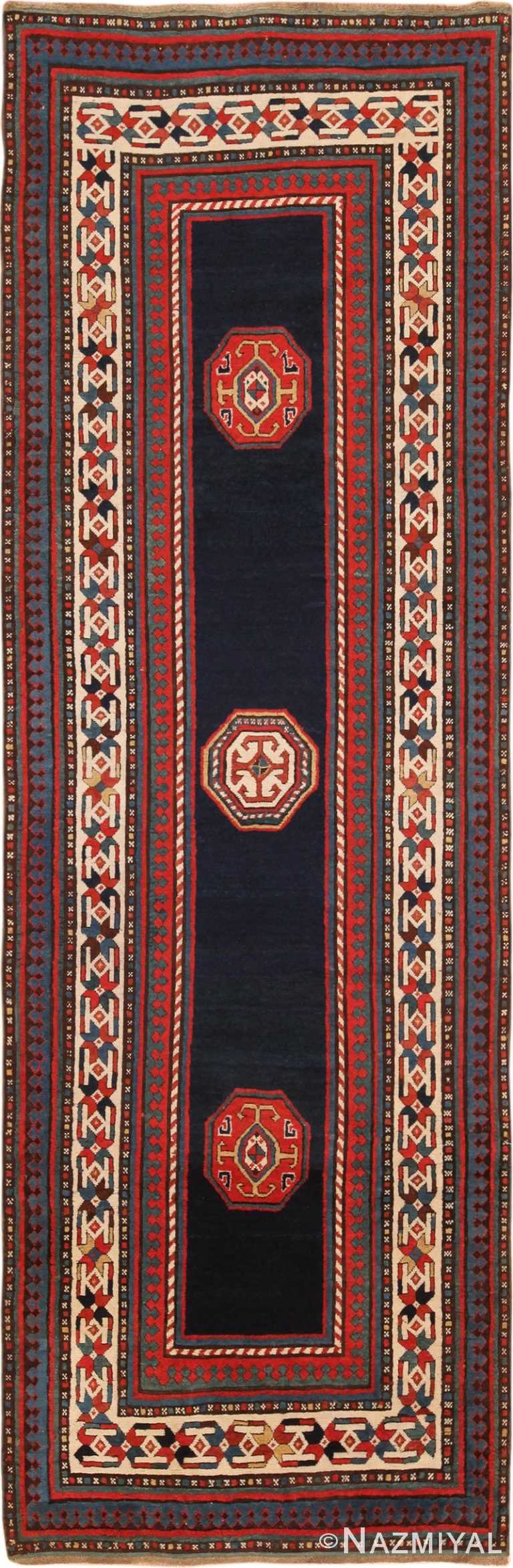 Full view Antique Talish Caucasian runner rug #70127 by Nazmiyal Antique Rugs