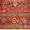 Border Antique Persian Heriz Serapi rug 70153 by Nazmiyal
