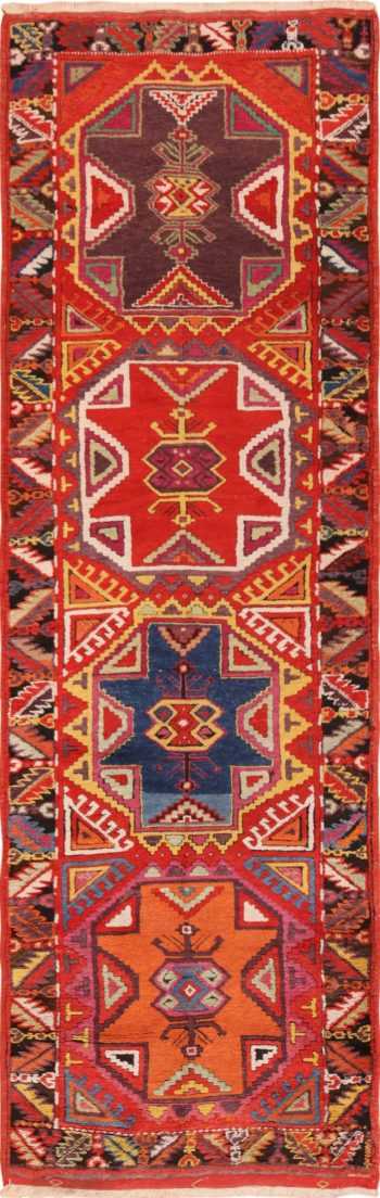 Full view Turkish Konya runner rug 70171 by Nazmiyal