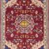 Full view Vintage Indian cotton Agra rug 70167 by Nazmiyal